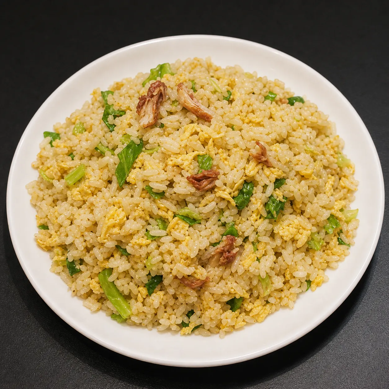 蟹入りレタスチャーハン
